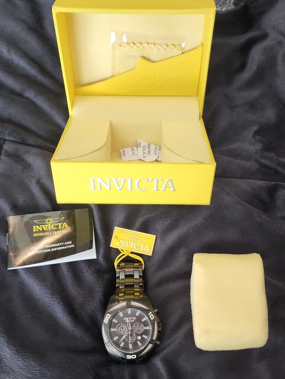 The Invicta 34136 is a model from the popular Invicta Bolt collection.
